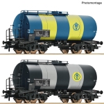 Roco 6600163 - H0 - 2-tlg. Set Kesselwagen ÖMV, ÖBB, Ep. IV